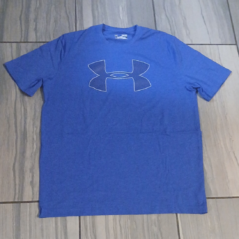 Under Armour Blue Short Sleeve Tee Performance Shirt